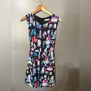 Colorful Crystal Print Dress from Boxed Lunch